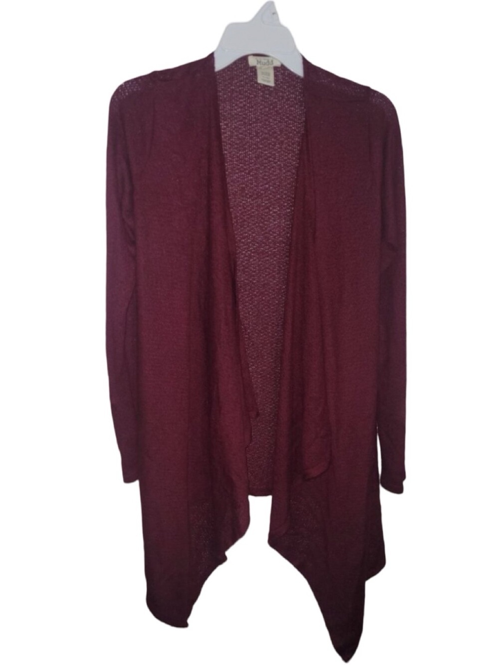 Burgandy Mudd Large Cardigan